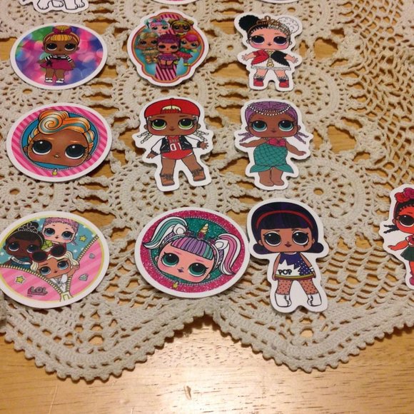 L.O.L. stickers for cellphones, laptop, lockers, crafts, scra… - Picture 2 of 5
